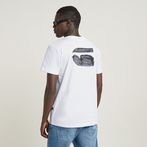 G-STAR® Burger Back Print T-Shirt White