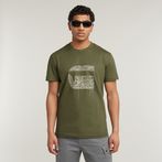 G-STAR® Stitch Burger T-Shirt Green