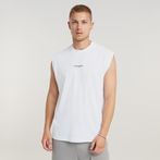 G-STAR® Boxy Sleeveless T-Shirt White