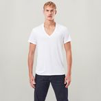 G-STAR® Base Heather V-Neck T-Shirt 2-Pack White