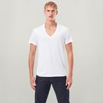 G-STAR® Lot De 2 T-Shirts Base Heather V-Neck Blanc