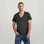 G-STAR® Lot De 2 T-Shirts Base Heather V-Neck Noir