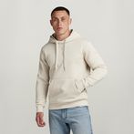 G-STAR® Premium Core Hooded Sweater Beige