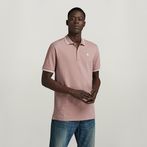 G-STAR® Dunda Slim Stripe Polo Pink