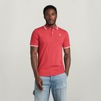 G-STAR® Dunda Slim Stripe Polo Red