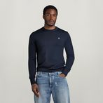 G-STAR® Premium Core Knitted Sweater Dark blue