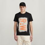 G-STAR® Painted RAW Graphic T-Shirt Black