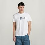 G-STAR® Multi Logo Graphic T-Shirt White