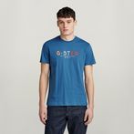 G-STAR® Multi Logo Graphic T-Shirt Medium blue