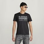 G-STAR® Reflective Originals Graphic T-Shirt Black