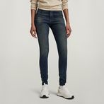 G-STAR® Jean Kafey Ultra High Skinny Bleu foncé