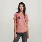 G-STAR® Raw Optic Slim T-Shirt Pink