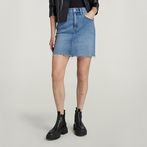 G-STAR® Viktoria Short Rock Raw Edge Hellblau