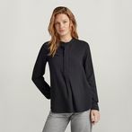 G-STAR® Half Placket Top Black