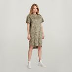 G-STAR® Printed Loose T-Shirt Dress Multi color