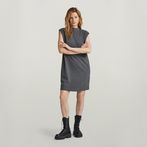 G-STAR® Riveted Loose Sleeveless Dress Grey