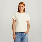 G-Star RAW® Pintucked Tapered Top Beige