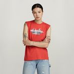 G-STAR® G-Star Merch Top Red