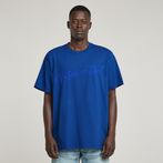 G-STAR® Flock G-Script Loose T-Shirt Medium blue