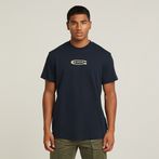 G-STAR® Old Skool Logo T-Shirt Dark blue