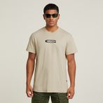 G-STAR® Camiseta Old Skool Logo Beige