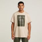 G-STAR® Burger Box Rain Loose T-Shirt Beige