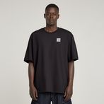 G-STAR® QR Mini Maxi Boxy T-Shirt Black