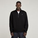 G-STAR® Premium Core Half Zip Sweater Zwart