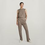 G-STAR® Pintucked Jumpsuit Brown