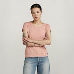 G-STAR® Eyben Slim V-Neck Top 2.0 Pink