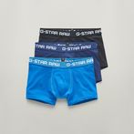 G-STAR® Classic Boxershorts Color 3-Pack Mittelblau