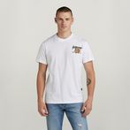 G-STAR® Vest Back Graphic T-Shirt White