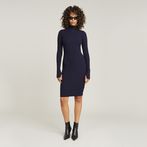 G-STAR® Rib Slim Dress Dark blue