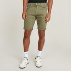 G-STAR® 3301 Slim Denim Shorts Grün
