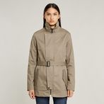 G-STAR® Short Trench Coat Beige