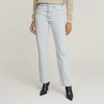 G-STAR® Viktoria High Straight Jeans Hellblau