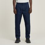 G-STAR® Pleated Chino Relaxed Tapered Dunkelblau
