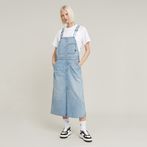 G-STAR® Midi Dungaree Dress Light blue