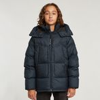 G-STAR® Boys Whistler Padded Hooded Jacket Dark blue