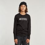 G-STAR® Camiseta Regular para Niños Negro