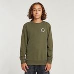 G-STAR® Boys Sweater Unbrushed Green