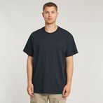G-STAR® Camiseta Seam Detail Loose Azul oscuro