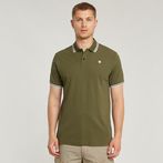 G-STAR® Dunda Slim Stripe Polo Green