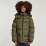 G-STAR® Boys Whistler Padded Hooded Jacket Green