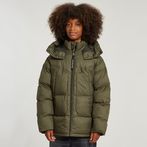 G-STAR® Kids Whistler Padded Hooded Jacket Green