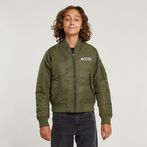 G-STAR® Kids Bomber Jacket Green