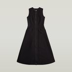 G-STAR® Corset Flare Dress Black