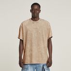 G-STAR® Camiseta Washed Loose Beige