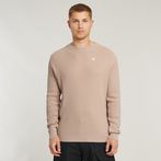 G-STAR® Serrated Knitted Sweater Pink