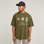 G-STAR® Archive Boxy T-Shirt Green